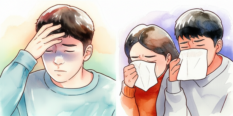 감기 vs 독감, 헷갈리면 큰일! 관련 이미지